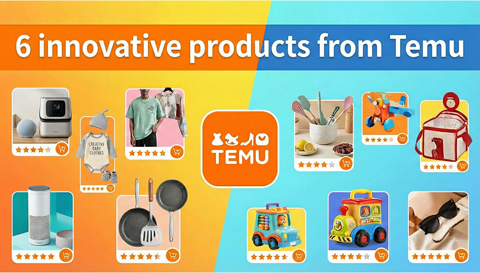6 innovative products from Temu