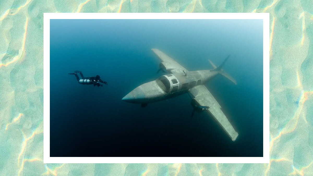 لقطة من حرب البحر