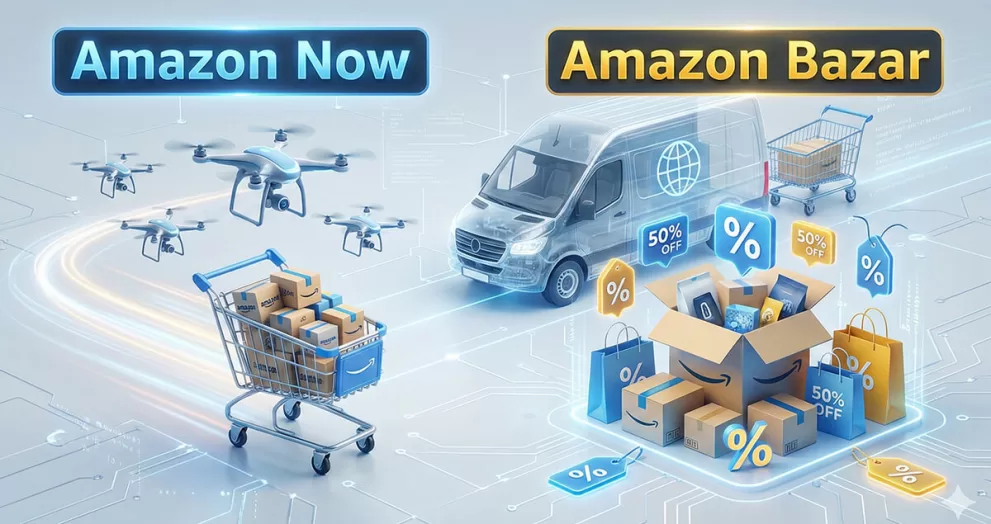 amazon now and amazon bazar
